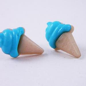 Adorable Pastel Ice Cream Post Earrings